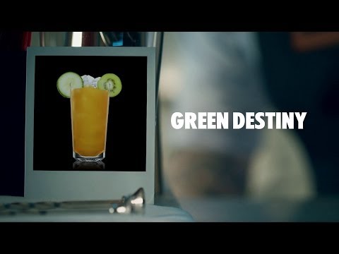 GREEN DESTINY DRINK RECIPE - HOW TO MIX
