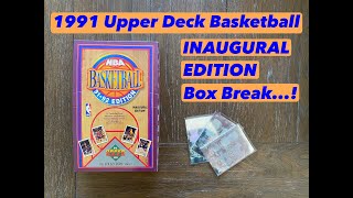 1991-92 Upper Deck Basketball Box Break. Jordan HOLOGRAM Hits...
