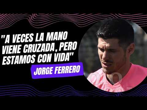 "A veces la mano viene cruzada, pero estamos con vida"