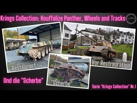 My visit to the "Krings Collection" - Interview: Houffalize Panther, Wheels and Tracks etc.