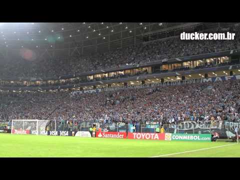 "Grêmio 1 x 0 San Lorenzo - Libertadores da América 2014 - Somos Gremistas" Barra: Geral do Grêmio • Club: Grêmio