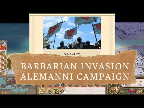 Alemanni Campaign || Rome Total War: Barbarian Invasion Speedrun
