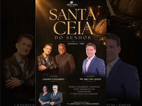 Santa Ceia do Senhor | Domingo | Este é o Tempo 14/06/26 - AD-Fama Crixás - Go