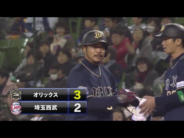 【5回表】バファローズ・小谷野が勝ち越しタイムリーを叩き出す!! 2017/4/4 L-Bs