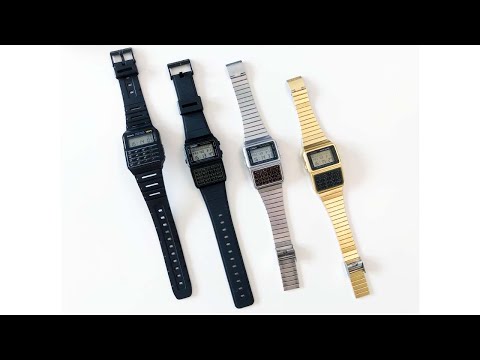 Vintage 1980's Era Computer Watches! - #IJDM097