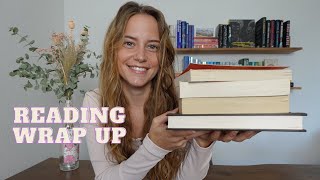 Weekly Reading Wrap Up | Dark Academia, Literary Fiction...