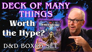 The Deck of Many Things Unboxing – Is the D&D 5e Boxed Set Worth the Hype? | Art of Character Ep21