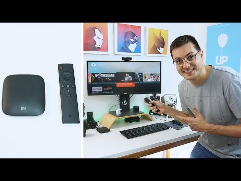 Xiaomi Mi Box Review! Isso SIM É SMART TV!  BARATO e MUITO BOM!