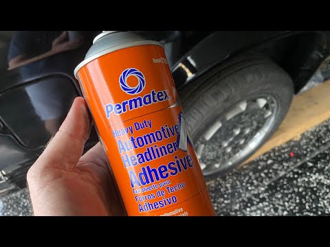Permatex Automotive Headliner Adhesive product review and SVO update