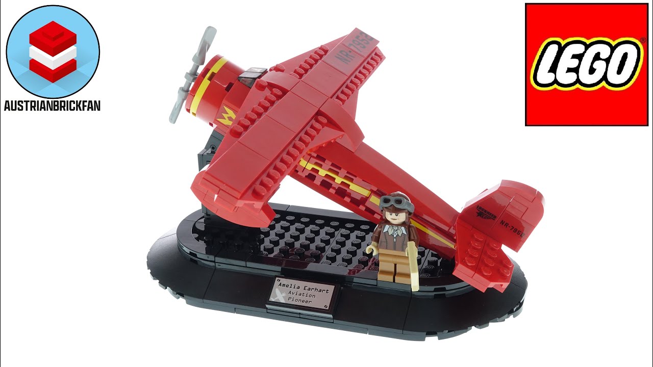 Lego 40450 Amelia Earhart Tribute - Lego Speed Build Review