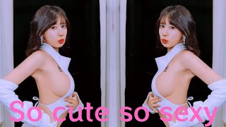 相原美咲、Gカップの横乳あらわな大胆なニットコスチューム姿でファンを悩殺