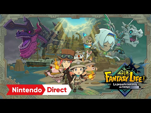 Fantasy Life ¡ La Pequeña Ladrona del Tiempo Nintendo Switch video