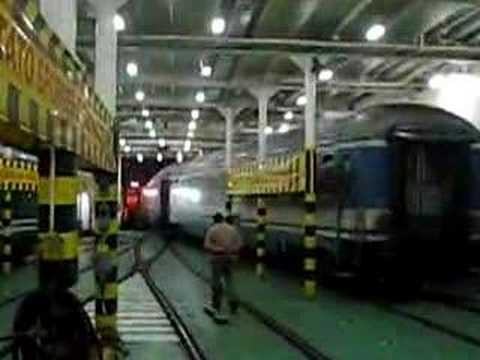 Unloading the Strait of Messina Ferry