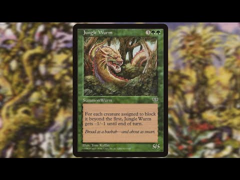 Random Card Talkin' - Jungle Wurm