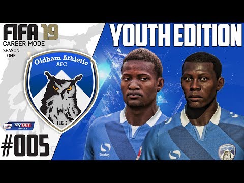 Fifa 19 Career Mode  - Youth Edition - Oldham Athletic - Season 1 EP 5