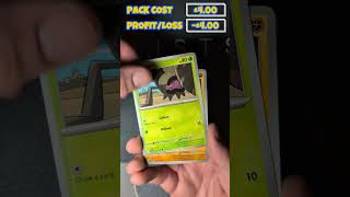 88th Pack - Can I make a profit from 100 packs? #shorts #pokemon #surgingsparks
