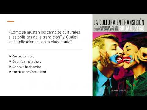 Vídeo: Cultura e democracia política en España