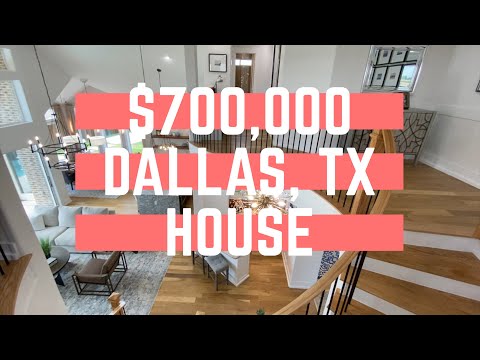 What does a $700k House Look Like in Dallas, TX (Grand Homes) Video
