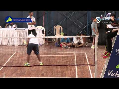 SFA Mumbai 2015 | Badminton |  Udyat Vs Mithun | U 13 | Boys | Round 03