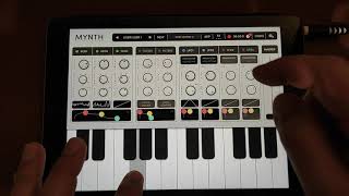 Video thumbnail for MYNTH - The "MicroFreak like" App on IOS by VolcaNiced