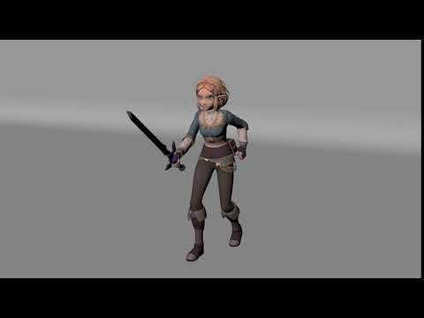 Idle Combat Cycle - Zelda Rig
