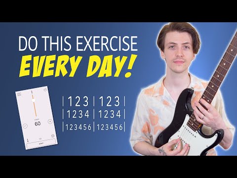 A Simple & Effective Rhythm Exercise for Guitar Players