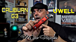 Uwell Caliburn G3 900 mAh Red 1 ks