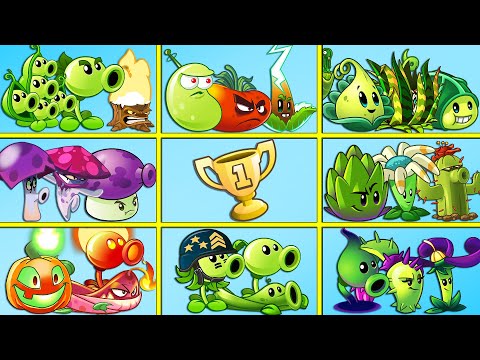 PvZ 2 Tournament All Best Team Plant - Who Will Win?