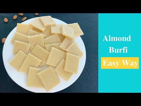 How to Make Almond Burfi Easy