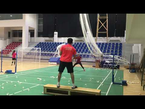 Azerbaijan badminton  defance training