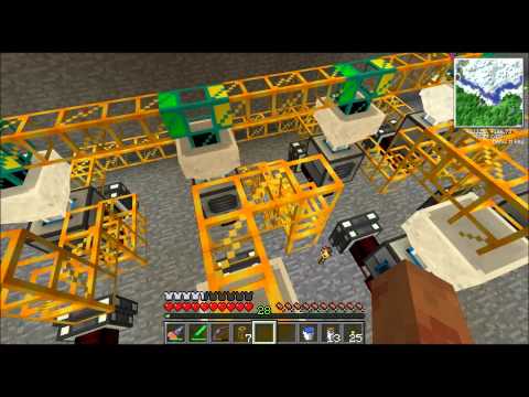 Minecraft - FTB (Mindcrack pack) - UU-matter and sorting system