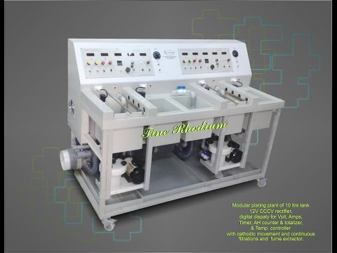 10 Ltrs Modular Plating Plant
