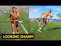 Mason Greenwood showing his agility skills during Getafe training today | Manchester United News