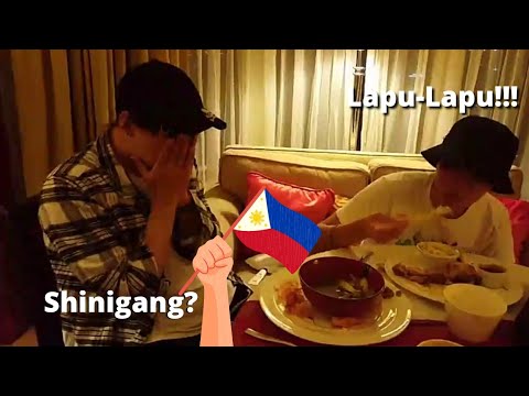 [English Sub] BTS Suga & J-Hope was SHOCKED after trying FILIPINO FOOD for the FIRST TIME