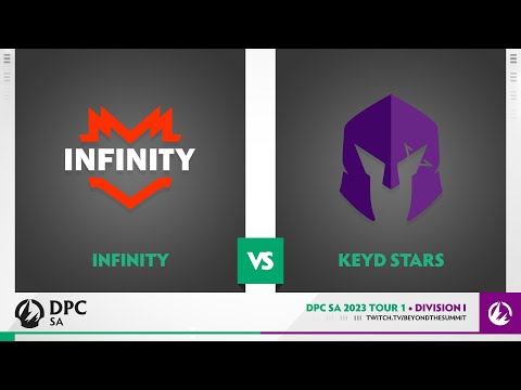 Infinity vs Keyd Stars Game 1 - 2023 DPC SA Div 1 Tour 1 w/ Rada & Guipepe