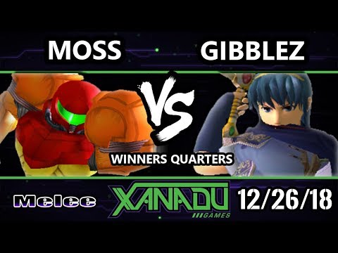 S@X 282 SSBM - Moss (Samus) Vs. Gibblez (Marth) Smash Melee Winners Quarters