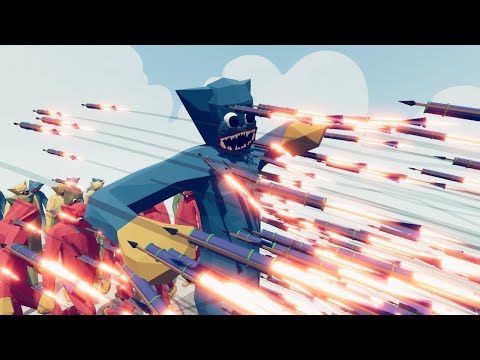 100x HUGGY WUGGY vs EVERY GOD | TABS - Totally Accurate Battle Simulator