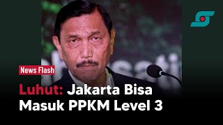 Luhut: Pandemi Bisa Sebabkan Jakarta Masuk PPKM Level 3 | Opsi.id
