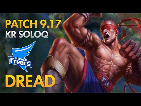 Afreeca Freecs Dread - Lee Sin Jungle - KDA 12/1/10