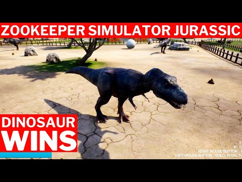 ZooKeeper Simulator Jurassic Gameplay | NEW Jurassic Mode