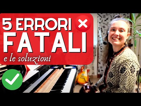⛔ I 5 ERRORI CHE TI BLOCCANO al piano (e le SOLUZIONI) ✅
