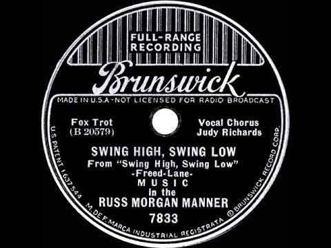 1937 Russ Morgan - Swing High, Swing Low (Judy Richards & band, vocal)