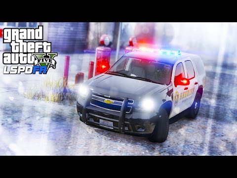 GTA 5 PC Mods - SNOWMAGEDDON STRIKES! : LSPDFR #98