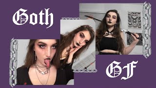 goth gf makeup tutorial