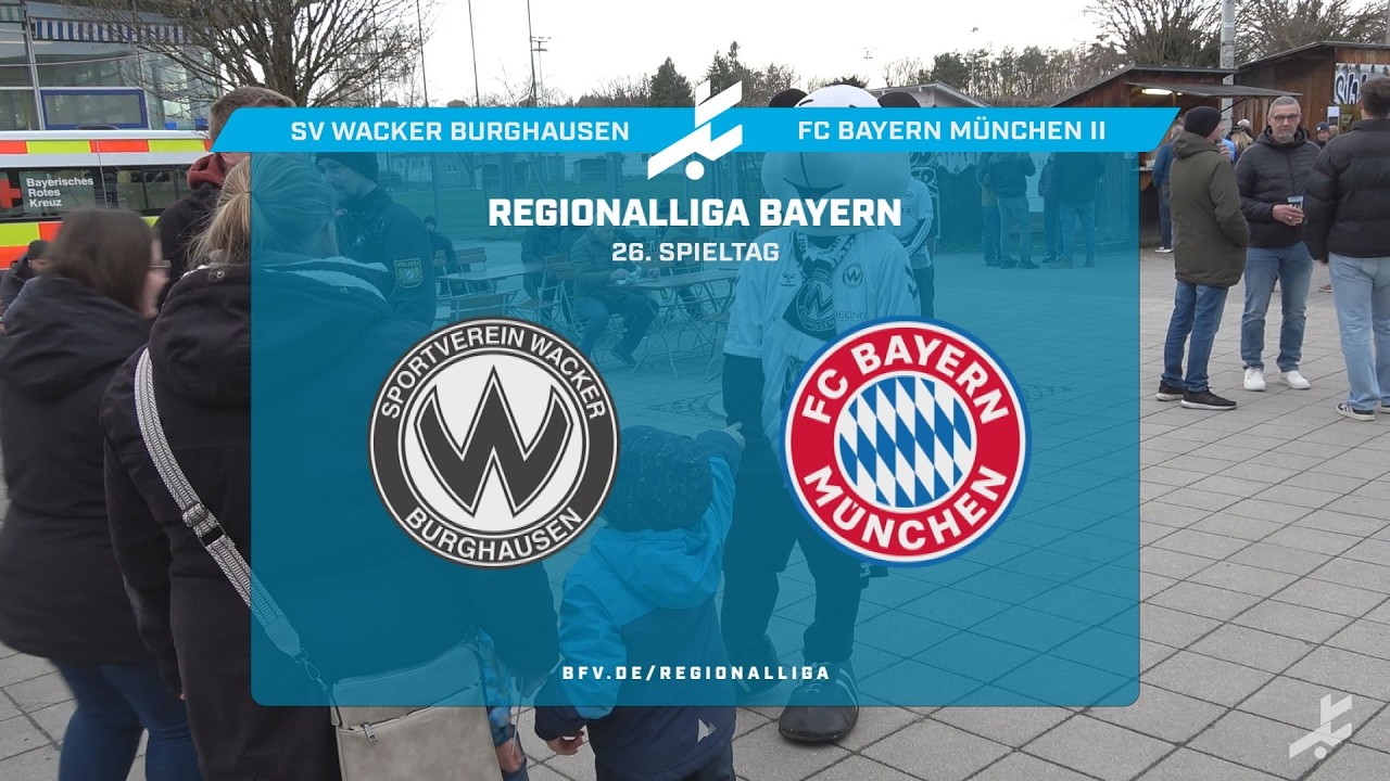 SV Wacker Burghausen vs Bayern München II Highlights