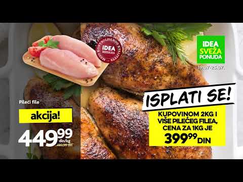 IDEA | Sveža ponuda 19.07 - 25.07.2019.