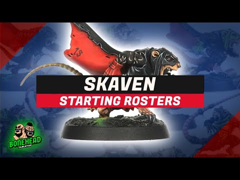 NEW Skaven Blood Bowl 2025 Starting Rosters (Season 3)