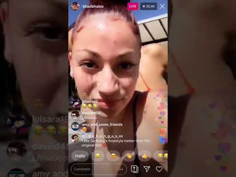 bhad bhabie Twerk her friend in bikini