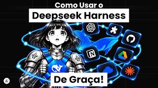A DeepSeek Lançou um Claude Code DE GRAÇA e Sem Cartão #deepseekharness #claudecode #ia #iagratis