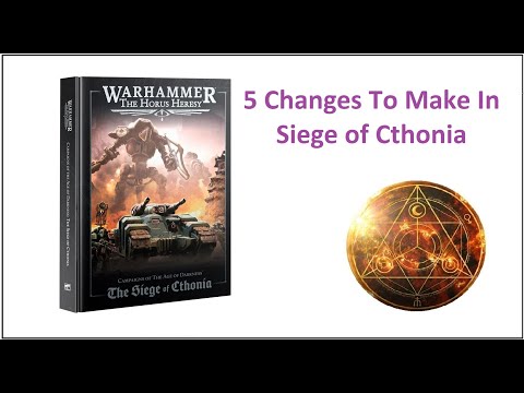 5 Changes To Make In Siege of Cthonia - Plus Other Thoughts